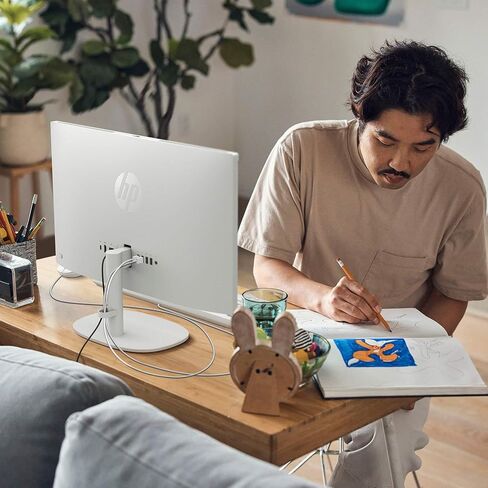 HP All-in-One Desktop Computer-Win 11 Pro • 21.5 "FHD Display Anti-Glare Display • Intel Celeron J4025 CPU • للاستخدام اليومي • ذاكرة الوصول العشوائي 16GB 1TB SSD • ث/الإكسسوارات (متجددة) in Saudi Arabia