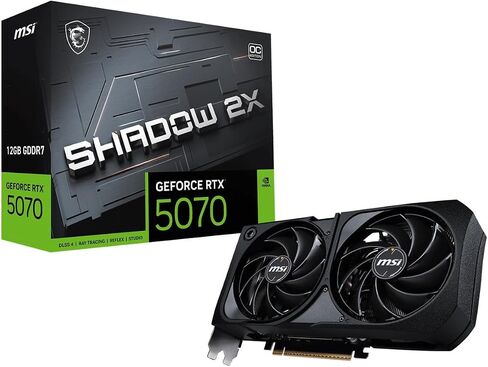 MSI GeForce RTX 5070 12G Shadow 2X OC in Kuwait