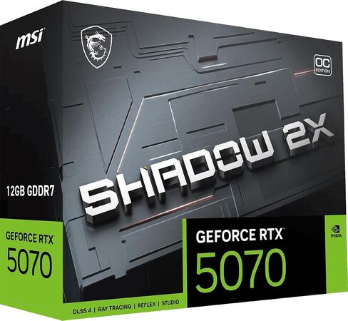 MSI GeForce RTX 5070 12G Shadow 2X OC in Saudi Arabia