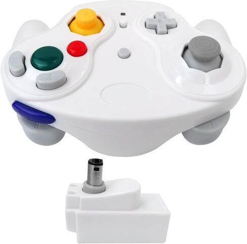 وحدة تحكم لاسلكية Icelily مع محول متوافق مع Gamecube - Red in Saudi Arabia