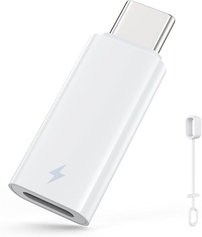 60W USB C إلى محول صوت سماعة الرأس Lightning لـ iPhone 16 15 Plus Pro Max - دعم PD Fast Charging Data Lightning إلى محول USB C لسماعات الأذن ، وليس لميكروفون OTG/Lavalier in Saudi Arabia