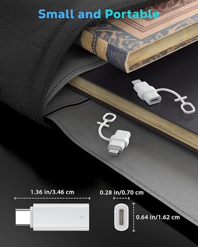 60W USB C إلى محول صوت سماعة الرأس Lightning لـ iPhone 16 15 Plus Pro Max - دعم PD Fast Charging Data Lightning إلى محول USB C لسماعات الأذن ، وليس لميكروفون OTG/Lavalier in Saudi Arabia