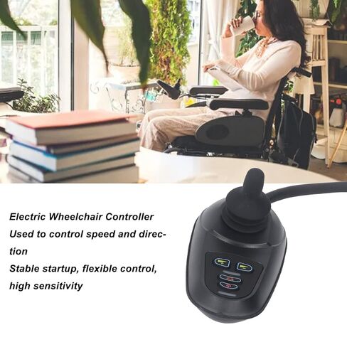 Hilitand DC 24V 50A Electric Wheelchair Joystick Controller with Brake Controller for Electric Wheelchairs Intelligent Robots in Saudi Arabia