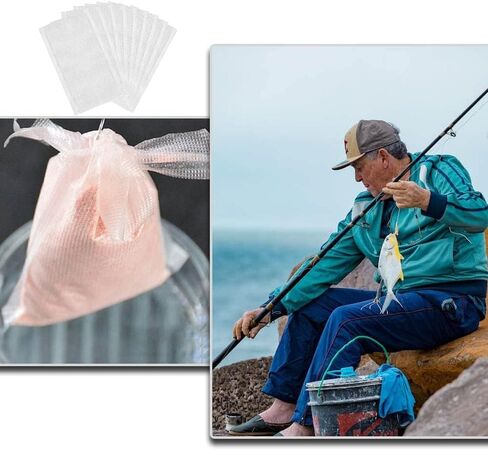 100 pcs baits baits baits carp carp bait fishing bag bag carp carp fishing for solid bait carp fishing (7 * 15 cm) in Kuwait