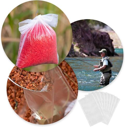 100 pcs baits baits baits carp carp bait fishing bag bag carp carp fishing for solid bait carp fishing (7 * 15 cm) in Kuwait