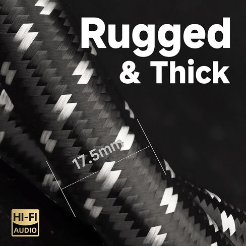 كبل طاقة الصوت Todn HIFI لـ Audiophile مع 7 AWG O-C CORES ، و 24K مطلي بالذهب 3 قابس سلك الطاقة/IEC C15 ، φ17.5mm ، 3ft/1M in Kuwait