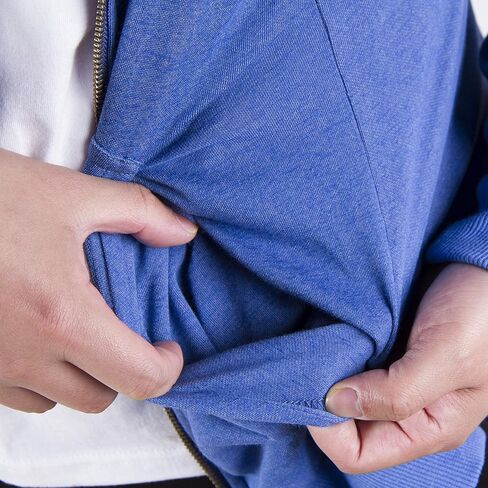 سترة بغطاء للرأس بسحاب كامل من UrGarding EMF، طبقة مزدوجة من القماش الفضي لحماية مزدوجة من الإشعاع in Kuwait