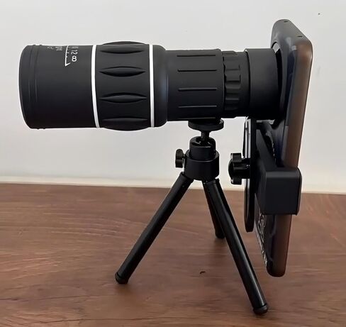 16 × 52 تلسكوب أحادي العين عالي الطاقة لمشاهدة الطيور ، والحفلات الموسيقية ، والسفر والتصوير الفوتوغرافي-البصريات خفيفة الوزن ، متعددة المغلفة لمناظر واضحة ، شملت جبل الهاتف in Kuwait