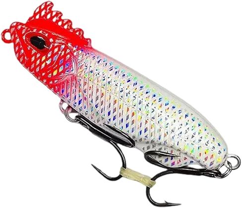 Crankbait Lipless - إغراء الصيد التمسك بالملابس لبرايك تراوت باس ، عيون ثلاثية الأبعاد ، خطافات تفلون ، حبات ضوضاء in Kuwait