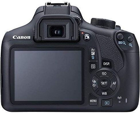 Canon EOS Rebel T6 18.0MP DSLR Camera (Wi-Fi) Bundle with Canon EF-S 18-55mm f/3.5-5.6 is II Lens and Accessories (Renewed) in Saudi Arabia