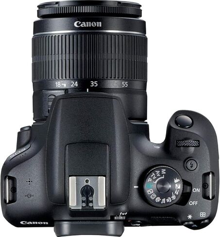 Camera Bundle for Canon EOS 2000D / T7 with EF-S 18-55mm f/3.5-5.6 III and EF 75-300mm f/4-5.6 III Lens + Accessories Bundle (128GB, 50in Tripod, Extra Battery, and More) (Renewed) in Saudi Arabia
