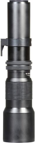 Canon EOS Rebel T7 DSLR Camera with EF-S 18-55mm f/3.5-5.6 is II Lens & 500mm f/8 Manual Telephoto Lens + Flash + 2pc 64GB Memory Cards + Case + Tripod + Filters & More (Renewed) in Saudi Arabia