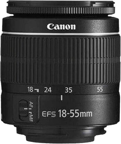 Canon EOS 250D (Rebel SL3) Camera DSLR W/18-55mm عدسة + 75-300 مم F/4-5.6 III Lens + 2x 64GB Memory + Hood + Case + Filters + Tripod & More (35pc Bundle) (متجددة) in Saudi Arabia