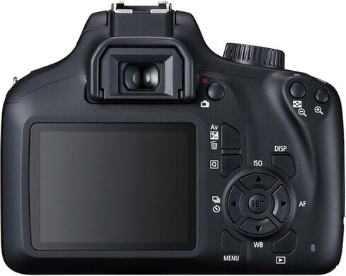 Canon EOS Rebel T100 DSLR Camera W/EF-S 18-55mm F/3.5-5.6 III Lens + 2x 64GB Memory + Case + Filters + Tripod + More (حزمة 35pc) (متجددة) in Saudi Arabia