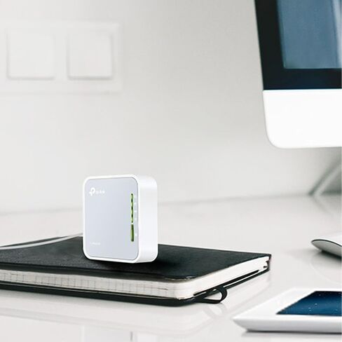 TP-Link AC750 Wireless Travel Router TL-WR902AC – Dual Band 2.4GHz/5GHz Wi-Fi, Portable Nano Design, USB File Sharing & Charging, Multiple Modes: Router/Hotspot/Extender/AP, Includes Travel Pouch in Saudi Arabia