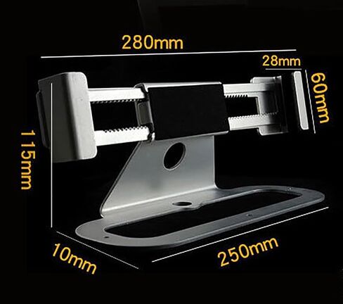 Laptop Lock, Laptop Security Lock Fits 13"-17" Laptops, Anti Theft Security Laptop Desk Mount with Keys for Notebooks in Saudi Arabia
