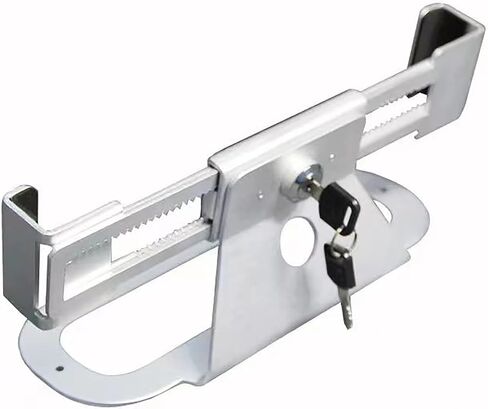 Laptop Lock, Laptop Security Lock Fits 13"-17" Laptops, Anti Theft Security Laptop Desk Mount with Keys for Notebooks in Saudi Arabia