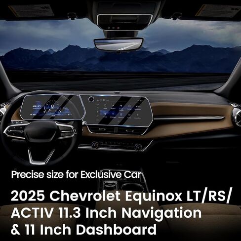 GFJNFG for 2018-2023 2024 Equinox Screen Protector 7 Inch Touchscreen Malibu Screen Protector 2022 2023 2024 Equinox Malibu L LS LT Tempered Glass Anti Scratch Fingerprints in Saudi Arabia
