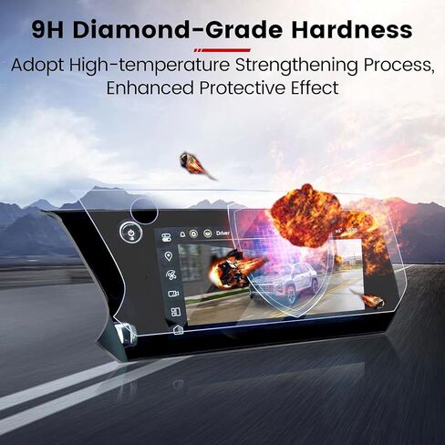 GFJNFG for 2018-2023 2024 Equinox Screen Protector 7 Inch Touchscreen Malibu Screen Protector 2022 2023 2024 Equinox Malibu L LS LT Tempered Glass Anti Scratch Fingerprints in Saudi Arabia