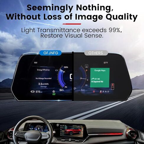 GFJNFG for 2018-2023 2024 Equinox Screen Protector 7 Inch Touchscreen Malibu Screen Protector 2022 2023 2024 Equinox Malibu L LS LT Tempered Glass Anti Scratch Fingerprints in Saudi Arabia