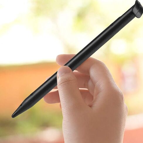 10pcs ملامس الأقلام للحصول على وحدة تحكم 3DSXL جديدة مع وشعور دقيق ، وتصميم مريح لسهولة حمل ، مواد ABS (أسود) in Saudi Arabia