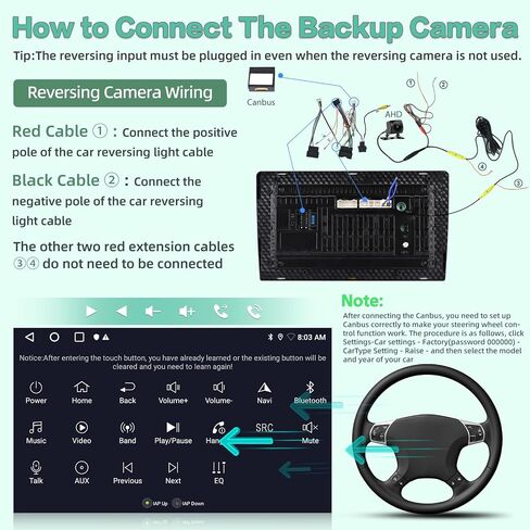 [2G+64G] Radio for Ford Transit 150 250 350 2015-2019, Android 9 inch Touch Screen Transit Car Stereo, Carplay/Android Auto/EQ Audio/1080P/SWC/Bluetooth in Saudi Arabia