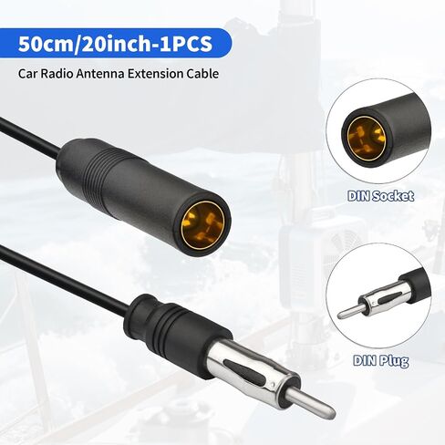 Yuslao Universal Car Stereo Radio Adapter Adapter Cable 6inch 15cm Fakra Z mal in Kuwait