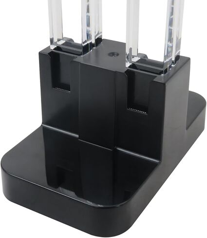 استبدال Nintend Switch Joy-Con Controller Charging Dock مع مؤشرات LED ، فئة وحدة تحكم محطة 4-in-1 ، تم تحديثها بواسطة Talabide in Saudi Arabia