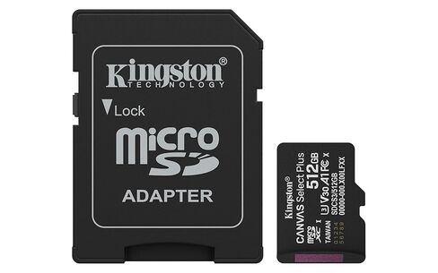 Kingston 64GB Canvas حدد بالإضافة إلى بطاقة microSD | ما يصل إلى 100 ميجابايت/ثانية | الفئة 10 ، UHS-I ، U1 ، V10 ، A1 | SDCS3/64GB in Saudi Arabia