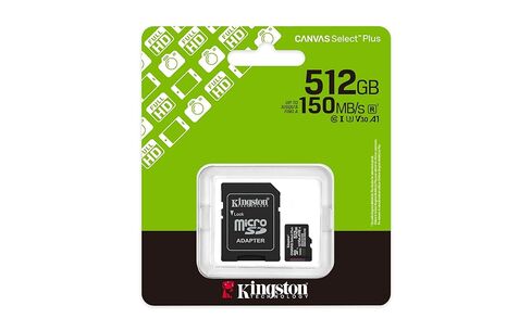 Kingston 64GB Canvas حدد بالإضافة إلى بطاقة microSD | ما يصل إلى 100 ميجابايت/ثانية | الفئة 10 ، UHS-I ، U1 ، V10 ، A1 | SDCS3/64GB in Saudi Arabia