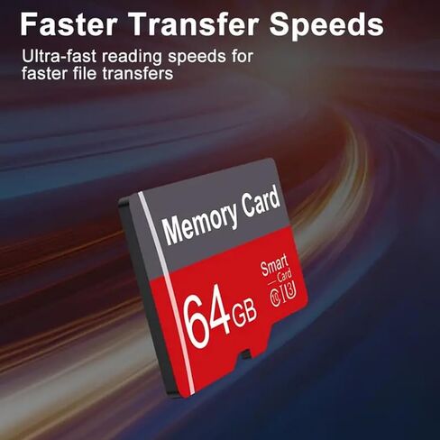 2 Pack Memory Card 16GB with Adapter, High Speed TF Card, UHS-I C10 A1 Memory TF Card for Tablet/Mobile Phone/Camera/Car Audio/Game Console (16, GB) in Saudi Arabia