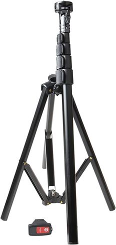 Portable Stand Extendable Phone Tripod Stand Professional Travel Cell Phone Phone Tripod with Remote and Holder, Sturdy & Stable Height Adjustable Multi-Angle in Saudi Arabia