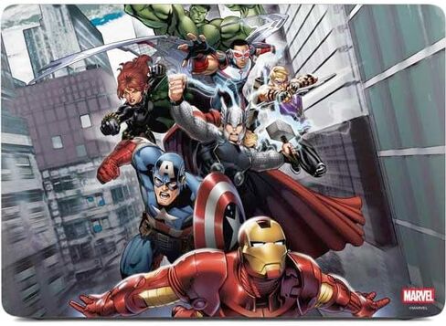 Skinit Decal Laptop Skin Compatible with MacBook Air 13in (2020) - Officially Licensed Marvel Avengers Team Design in Saudi Arabia