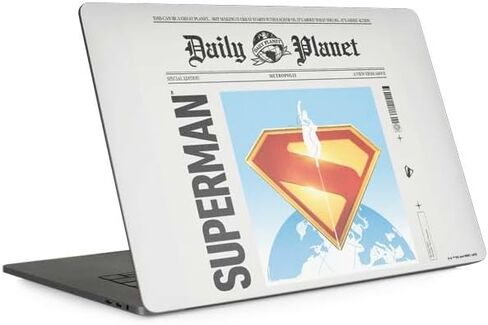 Skinit Skinit Laptop Skin متوافق مع MacBook Pro 15 بوصة مع Touch Bar (2016-19)-DC Comics Superman Gray Eye Collage Design in Saudi Arabia