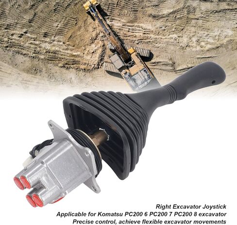 Walfront Right Excavator joolstick Valve joystick procavator control control handle preplication earmstick assy joystick controller for komatsu pc200 6 pc200 7 pc200 8 in Saudi Arabia