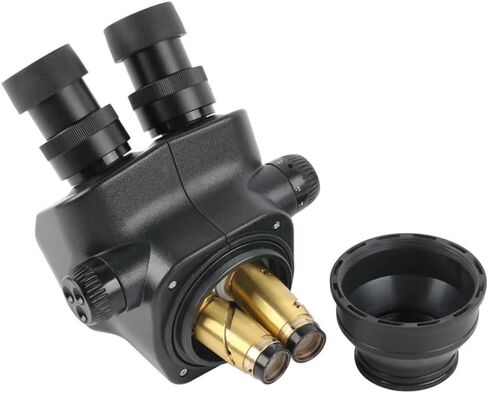 Microscope Kit 3.5X-100X 200X Simul Focul Parfocal Stereo Trinocular Microscope Objective Lens 4K HDMI Type C Set Microscope Lens Adapters in Saudi Arabia