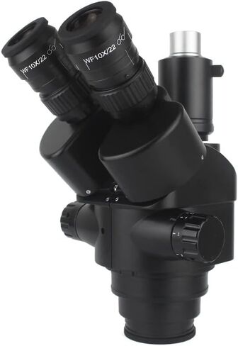 Microscope Kit 7x-45x 3.5x-90x Simul-Focal Microscial Microscope Zoom Microscope Head 0.5x 2.0x Camera Camera C-Mount Camero in Saudi Arabia