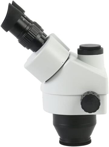 Microscope Kit 3.5X 7X-45X 90X Continuous Zoom Simul Focal Trinocular Stereo Microscope Holder Stand 56 LED Light for Phone Soldering Repair Microscope Lens Adapters(Black) in Saudi Arabia