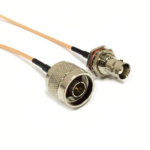 n-type male to bnc jack bulkhead rp pigtail adapter rg316 100cm للمودم اللاسلكي in Kuwait