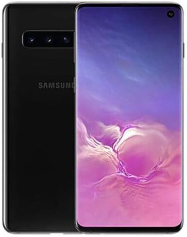 MAIGORAY Samsung Galaxy S10 128GB / 8GB RAM SM-G973F Hybrid/Dual-SIM (GSM Only, No CDMA) Factory Unlocked 4G/LTE Smartphone - International Version (Prism Black),SM-G973FZKDBTU in Saudi Arabia