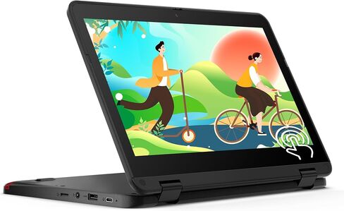 Lenovo 300e Gen 3 Chromebook 11.6 "2-in-1 laptop touchcreen laptop ، AMD 3015CE Processor ، 4GB RAM ، 32GB EMMC ، AMD Radeon Graphics ، 720p Webcam ، Wi-Fi 5 ، Bluetooth ، Chrome OS ، Gray (Renewed) in Saudi Arabia