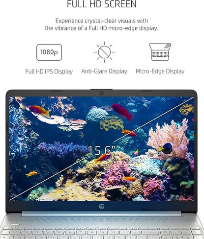 HP Envy X360 2-in-1 15.6 "FHD Touchscreen Captop ، Intel Core I5-1135G7 ، 64GB RAM 1TB SSD ، Wi-Fi ، Bluetooth ، HDMI ، WebCam ، لوحة مفاتيح خلفية ، قارئ بصمات الأصابع ، Windows 11 Home ، Silver Natural Silver in Saudi Arabia