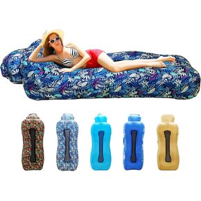 أريكة قابلة للنفخ ، أريكة هواء التسكع قابلة للنفخ | عدم تفجير الأريكة | تصميم مريح ، أرائك الهواء في الهواء الطلق للتخييم والمتنزه والشاطئ ، ترقية ملحقات التخييم الخاصة بك in Kuwait