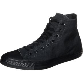 Converse Chuck Taylor All Star High Top Sneaker, Black, 10.5 Women/8.5 Men in Kuwait