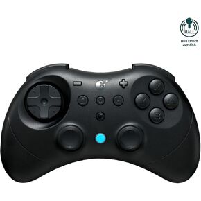 AKNES GuliKit Elves 2 Pro Wireless Gaming Controller for Switch/Switch 2, Windows, iOS and Android - Hall Effect Joysticks, 1000Hz Polling Rate, 3 Rumble Modes, Gyro Aiming - Transparent Black in Saudi Arabia