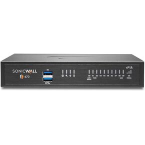 SonicWall TZ470 - Secure Upgrade (02-SSC-8440) - Next-Generation Firewall – 2 Gbps Throughput, 1.5 Gbps Threat Prevention, Secure SD-WAN | Zero-Touch Deployment for Rapid, Installation in Saudi Arabia