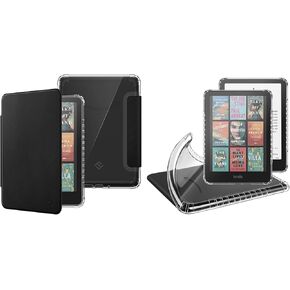 Fintie Case for 7" All-New Kindle Paperwhite (12th Generation, 2024) and Kindle Colorsoft Signature Edition, Ultra Clear Soft Flexible Light Transparent Case + TPU Back Case in Saudi Arabia