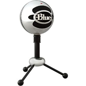 Logitech for Creators Blue Snowball USB Microphone for PC, Mac, Gaming, Streaming, Podcasting, Condenser Mic with Cardioid and Omnidirectional Pickup Patterns – Brushed Aluminum (Renewed) in Saudi Arabia