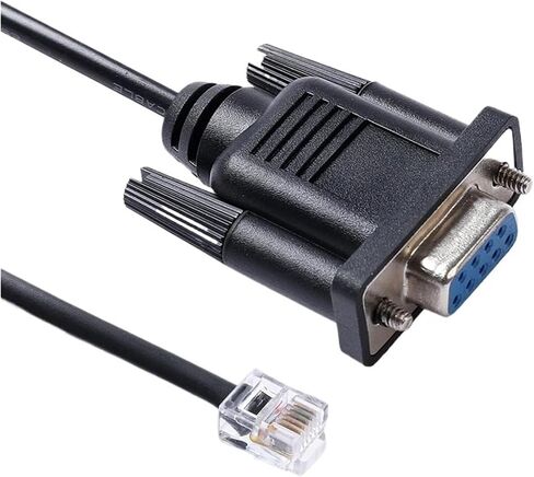 كبل برمجة DirectLogic PLC DB9 أنثى RS232 المسلسل إلى RJ12 6P6C لـ DL05 DL06 DL105 DL205 D3-350 D4-450 D2-DCBL (1.8M) in Saudi Arabia