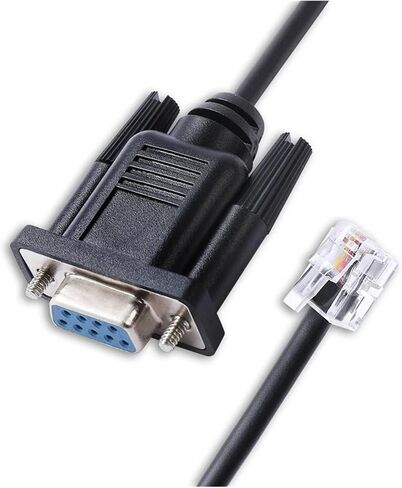 كبل برمجة DirectLogic PLC DB9 أنثى RS232 المسلسل إلى RJ12 6P6C لـ DL05 DL06 DL105 DL205 D3-350 D4-450 D2-DCBL (1.8M) in Saudi Arabia
